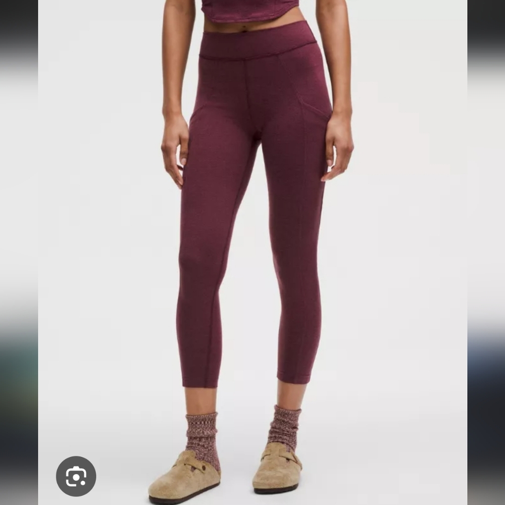 NWT Lululemon Softy Suedey High Rise Tight Size 2